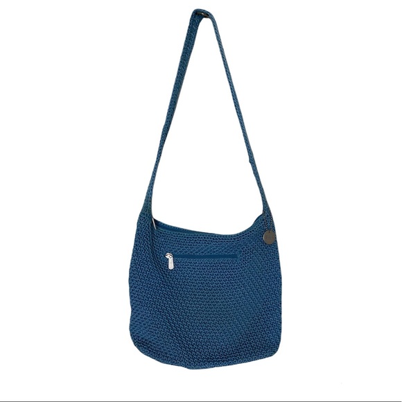 The Sak Handbag Purse Shoulder Bag Blue - Picture 5 of 5